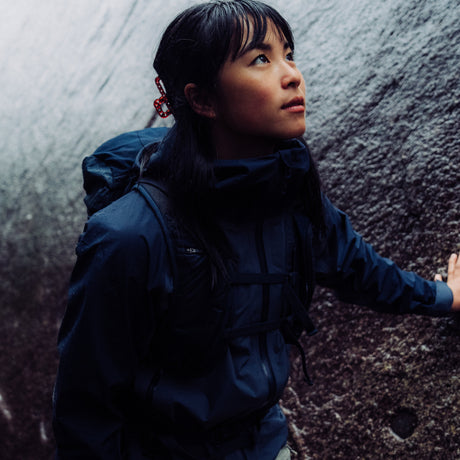 Eclipse Blue Montane Women's Norste XT Waterproof Jacket Front FNXTJECL