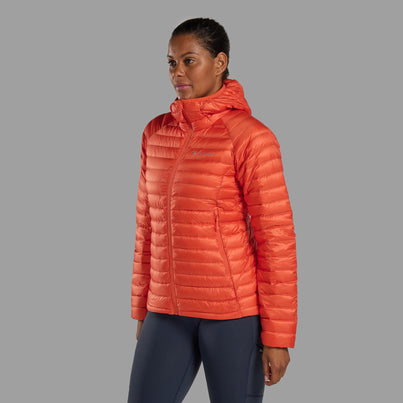 Tigerlily Montane Women's Anti-Freeze Lite Hooded Down Jacket Front