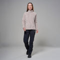 Oyster Montane Women's Caldus 2.0 Fleece Jacket Model 3 FCALJOYS