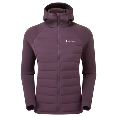Mulberry Montane Women's Composite Hooded Down Jacket Front