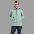 Sea Mist Montane Women's Cetus Waterproof Jacket Model 3