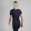 Eclipse Blue Montane Women's Dart Lite T-Shirt Model Back
