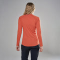 Lava Montane Women's Dart Long Sleeve T-Shirt Model Back FDLSTLAV