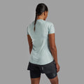 Sea Mist Montane Women's Dart Nano T-Shirt Model Back