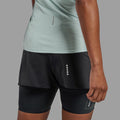 Sea Mist Montane Women's Dart Nano T-Shirt Model 3