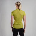 Citrus Spring Montane Women's Dart Nano Zip T-Shirt Model Back