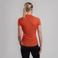 Tigerlily Montane Women's Dart Nano Zip T-Shirt Model 3