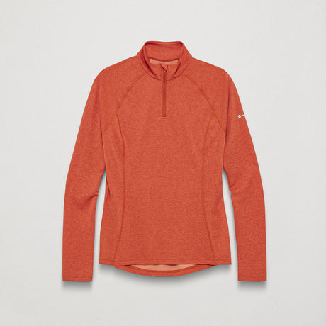 Lava Montane Women's Dart Zip Neck T-Shirt Front FDRZILAV