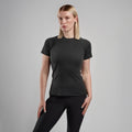 Black Montane Women's Dart T-Shirt Model Front