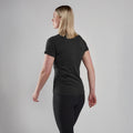 Black Montane Women's Dart T-Shirt Model Back