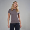 Dusk Montane Women's Dart T-Shirt Model Front FDTTSDUS