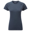 Eclipse Blue Montane Women's Dart T-Shirt Front