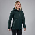 Deep Forest Montane Women's Duality Lite Insulated Waterproof Jacket Model Front