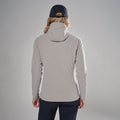 Ridge Montane Women's Dura Hooded Fleece Jacket Model Back FDURHRID