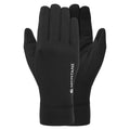 Black Montane Women's Dart XT Thermal Liner Gloves Front