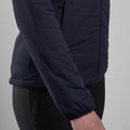 Eclipse Blue Montane Women's Fireball Lite Hooded Insulated Jacket Model 4