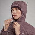 Moonscape Montane Women's Fireball Lite Hooded Insulated Jacket Model 6