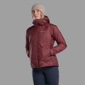 Sumac Montane Women's Fortes Lite Hooded Insulated Jacket Model 3