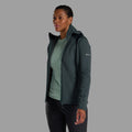 Deep Forest Montane Women's Fury Hooded Fleece Jacket Model 4