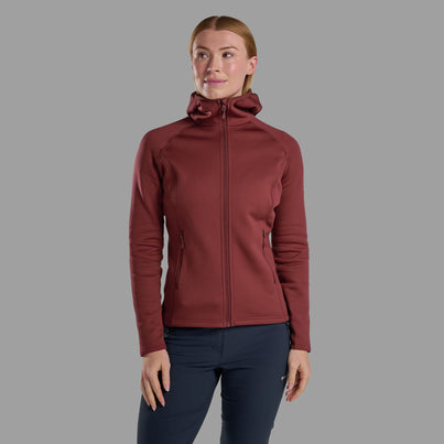 Sumac Montane Women's Fury Hooded Fleece Jacket Front