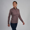 Moonscape Montane Women's Fury Lite Fleece Jacket Model Front
