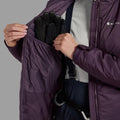 Mulberry Montane Women's Fortes XT Hooded Insulated Jacket Model 8