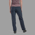 Eclipse Blue Montane Women's Genoa Lite Pants Model Back