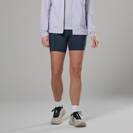 Eclipse Blue Montane Women's Ineo Lite Shorts Front