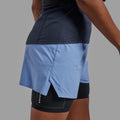 Cornflower Montane Women's Jetstream 4" Trail Running Shorts Model 3