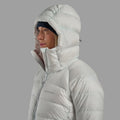 Powder Montane Women's Kamen Hooded Down Jacket Model 6