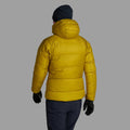 Ginkgo Gold Montane Women's Kamen XT Hooded Down Jacket Model Back