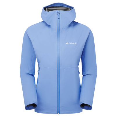 Cornflower Montane Women's Minimus Lite Waterproof Jacket Front