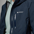 Eclipse Blue Montane Women's Minimus Lite Waterproof Jacket Model 4