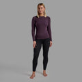 Mulberry Montane Women's Malli Long Sleeve Merino T-Shirt Model 3