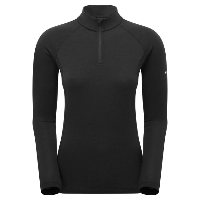 Montane Women's Malli Long Sleeve Zip Merino T-Shirt