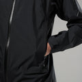 Black Montane Women's Norste Lite Waterproof Jacket Model 5