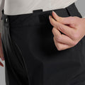 Black Montane Women's Phase Waterproof Pants Model 3