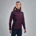 Mulberry Montane Women's Phase Lite Waterproof Jacket Model Front