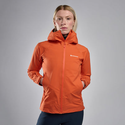 Tigerlily Montane Women's Phase Lite Waterproof Jacket Front