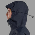 Eclipse Blue Montane Women's Phase Lite Waterproof Jacket Model 7