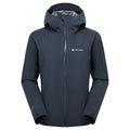 Eclipse Blue Montane Women's Phase Lite Waterproof Jacket Front