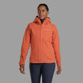 Tigerlily Montane Women's Phase Lite Waterproof Jacket Model Back