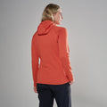 Lava Montane Women's Protium Hooded Fleece Jacket Model Back FPRHOLAV