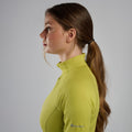 Citrus Spring Montane Women's Protium Lite Pull On Fleece Model 3