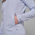 Lilac Haze Montane Women's Protium Fleece Jacket Model 6 FPRMJLIL