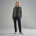 Moss Montane Women's Protium Fleece Jacket Model 3 FPRMJMOS