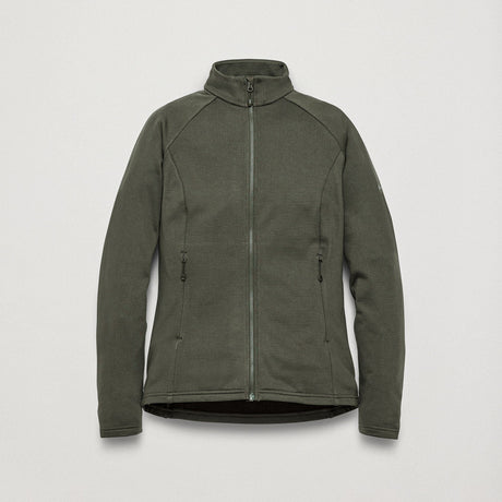 Moss Montane Women's Protium Fleece Jacket Front FPRMJMOS