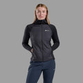 Black Montane Women's Sirocco Lite Hooded Insulated Jacket Model 4