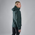 Deep Forest Montane Women's Spirit Waterproof Jacket Model Back