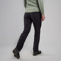 Black Montane Women's Terra Stretch Trousers Model Back